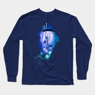 Glowing Mushrooms Long Sleeve T-Shirt